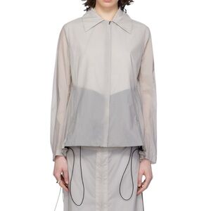 JOHANNA PARV Designer Sz M Gray Cover Jacket New Without Tag